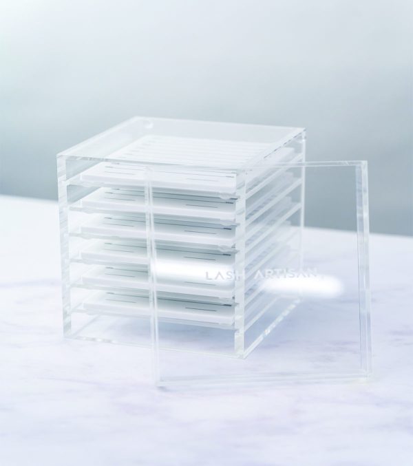 Coffret de rangement 6 plaques transparent