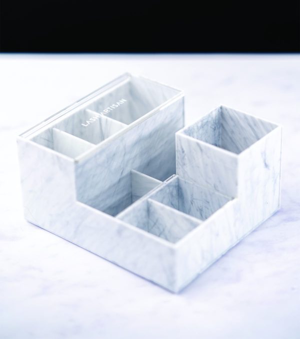 Organisateur de produits marbre
