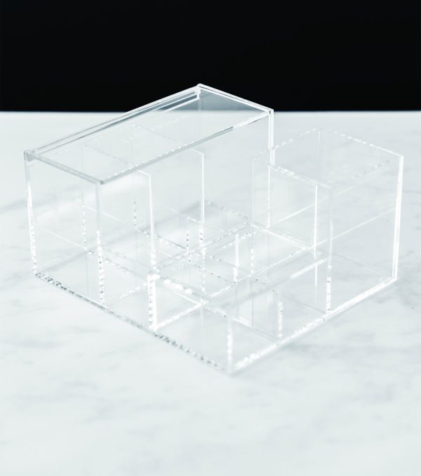 Organisateur de produits transparent