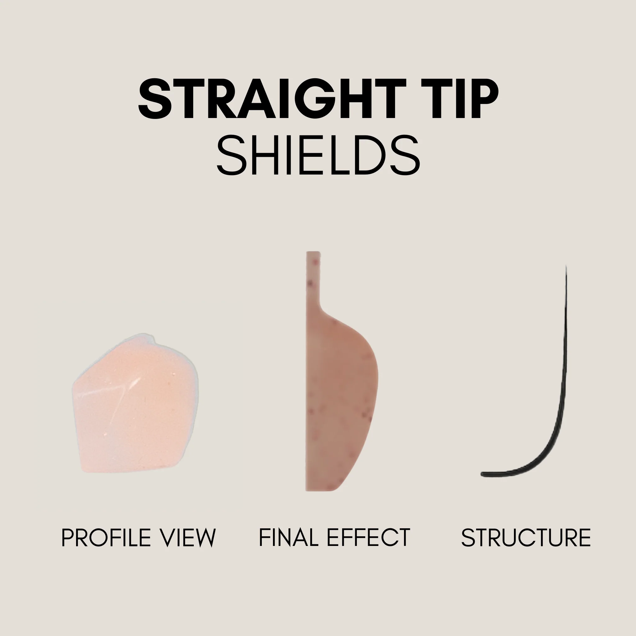 Coussins Straight Tip (Courbe ⅃ ) (6 pcs) – Image 5