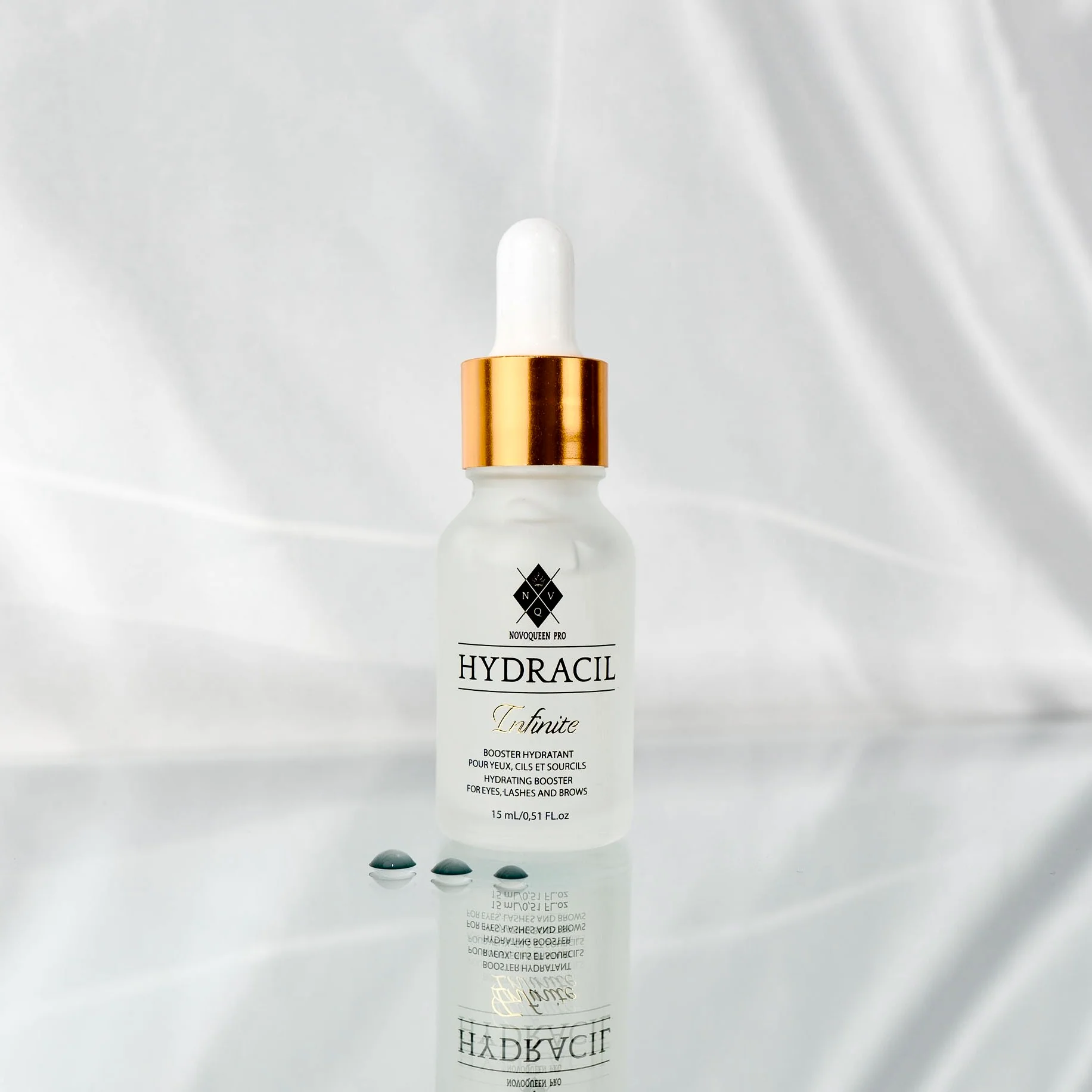 Hydracil Infinite 15 ml – Sérum hydratant pour cils et sourcils (Format professionnel)